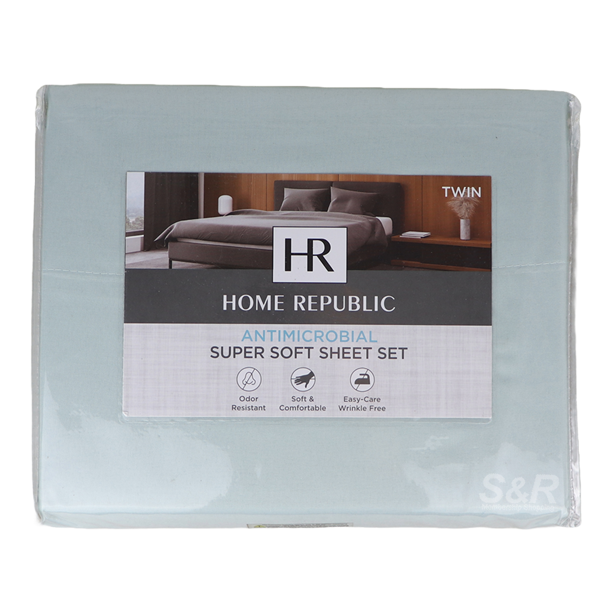 Home Republic Antimicrobial Super Soft Sheet Set Twin